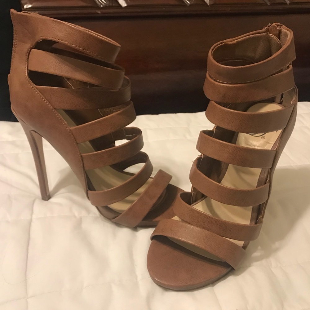 Stappy Sandal Heels